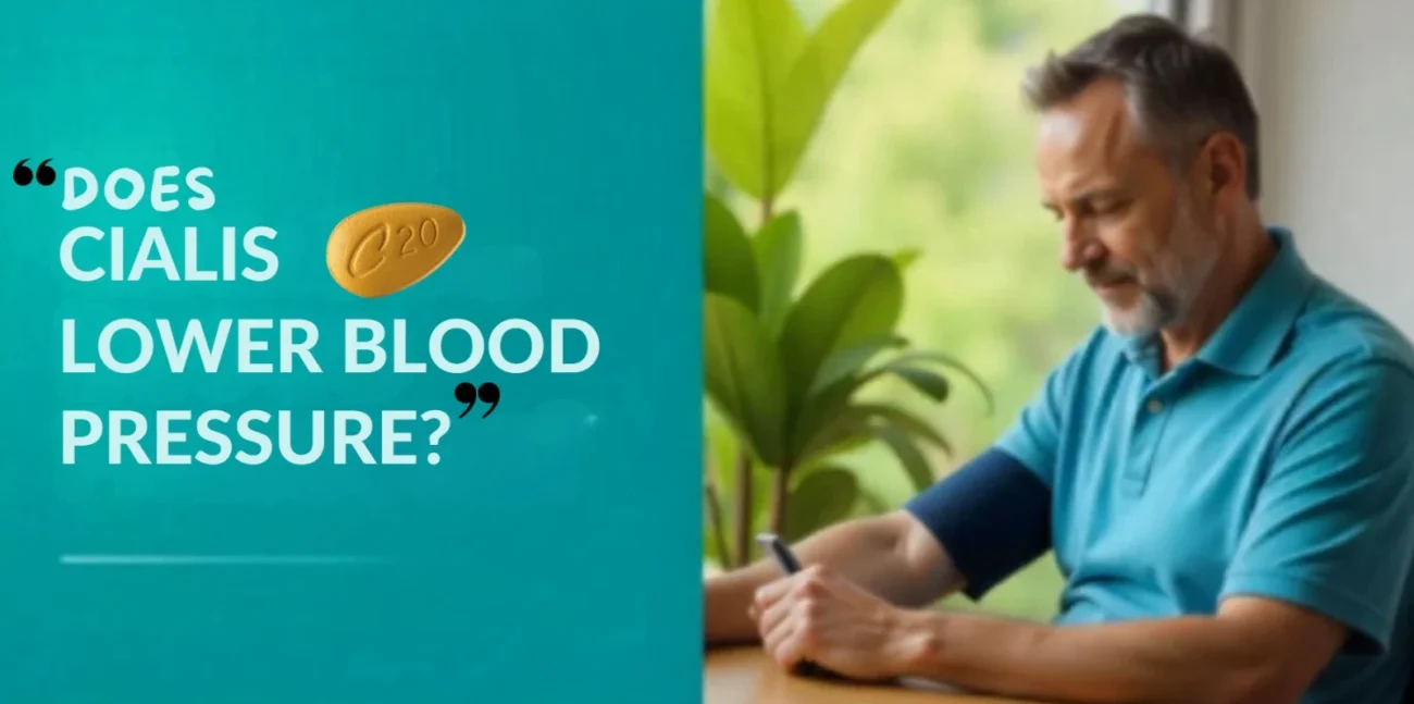 does cialis lower blood pressure