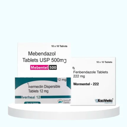 Ivermectin Fenbendazole and Mebendazole Combo pack